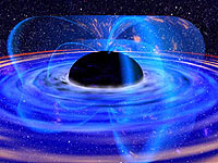 Черни дупки, разположени в центъра на някои галактики, са изпълнявали